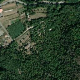 Vue satellite de Camping Les Châtaigniers à Les Ollières-sur-Eyrieux