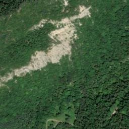 Vue satellite de Fontaine sans nom à Romeyer