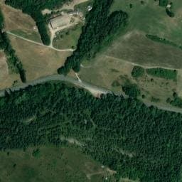 Vue satellite de Aire de repos à Mens (2) à Mens