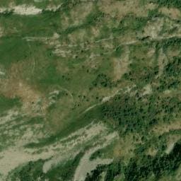 Vue satellite de Les Six Cabanes à Saint-Maurice-en-Valgodemard