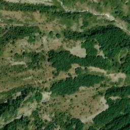 Vue satellite de Cabane de la Salette à Saint-Maurice-en-Valgodemard