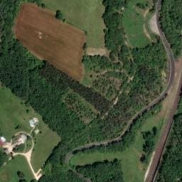 Vue satellite de La Clairière à Payrac