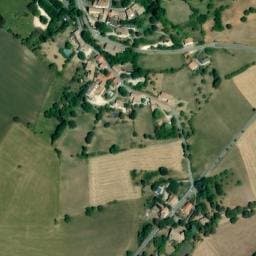 Vue satellite de Aire de camping-car à Plan-de-Baix à Plan-de-Baix