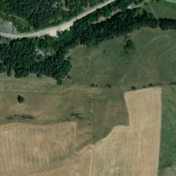 Vue satellite de Aire de repos à Mens à Mens