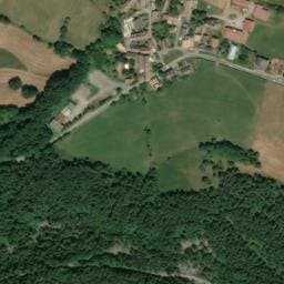 Vue satellite de Fontaine de la Croix de la Pigne à Quet-en-Beaumont