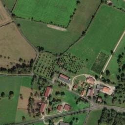 Vue satellite de Camping Ferme Branche à Rocamadour