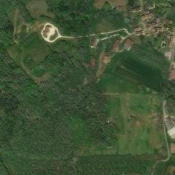 Vue satellite de Camping à la ferme de Simon à Saint-Cybranet