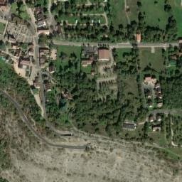 Vue satellite de Camping Les Cigales - Ciela Village - Rocamadour à Rocamadour