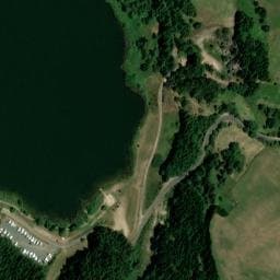 Vue satellite de Aire de camping-cars Coucouron à Lachapelle-Graillouse