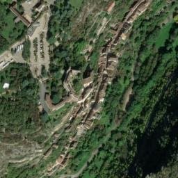 Vue satellite de P2 à Rocamadour