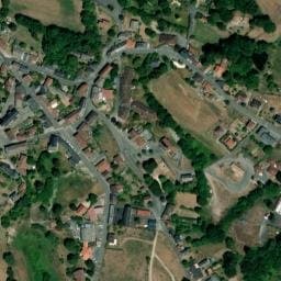 Vue satellite de Aire de camping-car à Latronquière à Latronquière