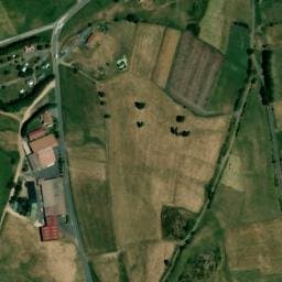 Vue satellite de Camping à Barges à Barges