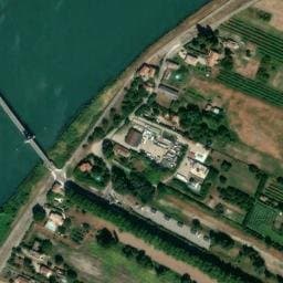 Vue satellite de Aire CAMPING-CAR PARK de La Voulte-sur-Rhone à Livron-sur-Drôme