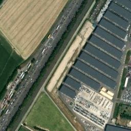 Vue satellite de Aire de Bellevue à Livron-sur-Drôme