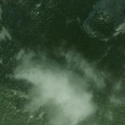 Vue satellite de Abri de Viresac à Romeyer