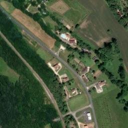 Vue satellite de Camping La Lénotte à Monplaisant