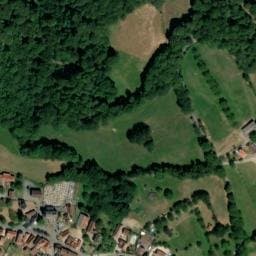 Vue satellite de Camping à la Ferme "Ferme de la Ressègue" à Molières