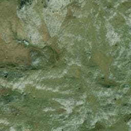 Vue satellite de Baraque de Chamousset à Chichilianne