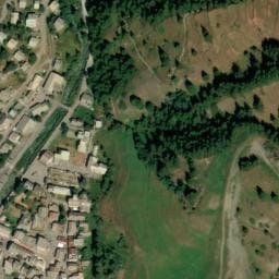 Vue satellite de Fontaine de Abriès à Aiguilles