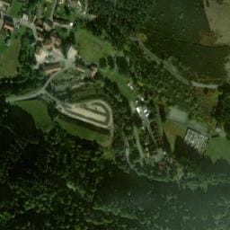 Vue satellite de Camping du Cros-de-Géorand à Le Lac-d'Issarlès