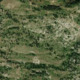 Vue satellite de Fontaine des Bachassons à Romeyer