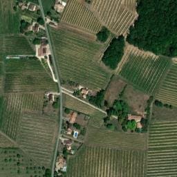 Vue satellite de Aire de camping-car à Monbazillac à Monbazillac