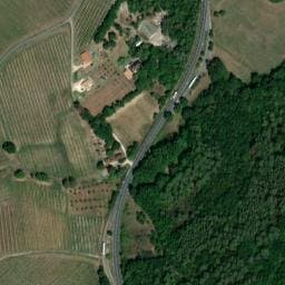 Vue satellite de Aire de repos à Bouniagues à Bouniagues