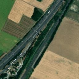 Vue satellite de Aire de Livron à Livron-sur-Drôme