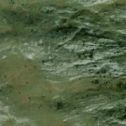 Vue satellite de 2ème Borie de Chamousset à Chichilianne