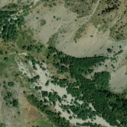 Vue satellite de Cabane du Sellar à Saint-Maurice-en-Valgodemard