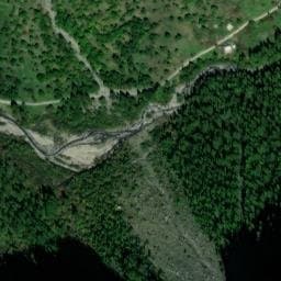 Vue satellite de Cabane communale de la Basse Salce à L'Argentière-la-Bessée