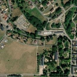 Vue satellite de Aire de camping-car à Espeyroux à Espeyroux