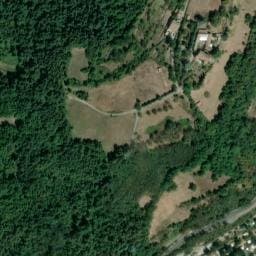 Vue satellite de Camping Cœur d'Ardèche à Les Ollières-sur-Eyrieux