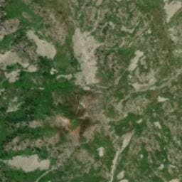 Vue satellite de Nouvelle Cabane de la Béranne à Villar-Loubière