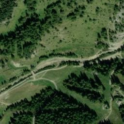 Vue satellite de Cabane du Serre à Arvieux