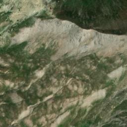 Vue satellite de Bivouac Salvasera à Abriès-Ristolas