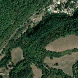Vue satellite de Camping Cœur d'Ardèche à Saint-Vincent-de-Durfort