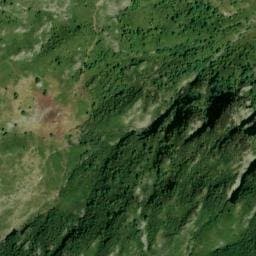 Vue satellite de Cabane de la Muande à Saint-Maurice-en-Valgodemard