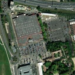 Vue satellite de Aire de camping-car à Talence à Talence