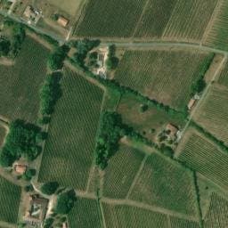 Vue satellite de Aire de camping-cars du Domaine de Brandeau à Mérignas