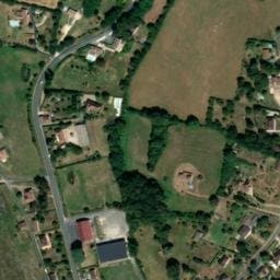 Vue satellite de Aire de camping-car à Naussannes à Naussannes