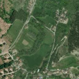Vue satellite de Parc Résidentiel de Loisirs les Gîtes Fialoux à Romeyer