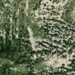 Vue satellite de Grange de St Roman à Romeyer