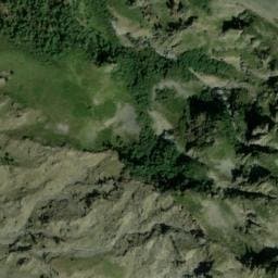 Vue satellite de Cabane des blaches rondes à Saint-Jacques-en-Valgodemard