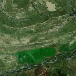 Vue satellite de La Grande Cabane (annexe) à L'Argentière-la-Bessée