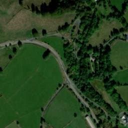 Vue satellite de Camping municipal le Moulin à Argences en Aubrac