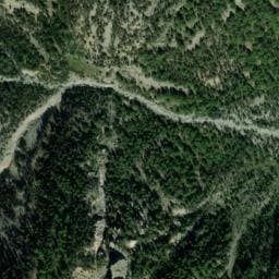 Vue satellite de Cabane de la Gardère à Arvieux