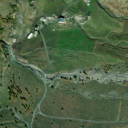 Vue satellite de Refuge Willy Jervis à Abriès-Ristolas