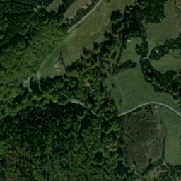 Vue satellite de Bivouac de Pré du bois à Burzet