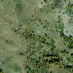 Vue satellite de Cabane pastorale de Clot Saret à L'Argentière-la-Bessée